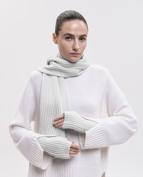 Allude Блакитний шарф з кашеміру 26511247