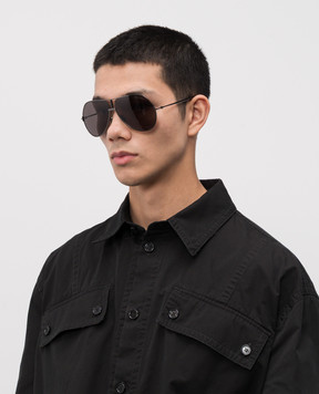 Tom Ford Сірі сонцезахисні окуляри Rickie FT1281
