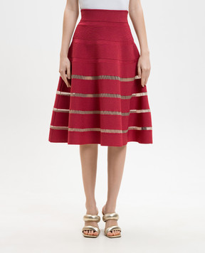 Balmain Рожева спідниця GF0LD545KJ75