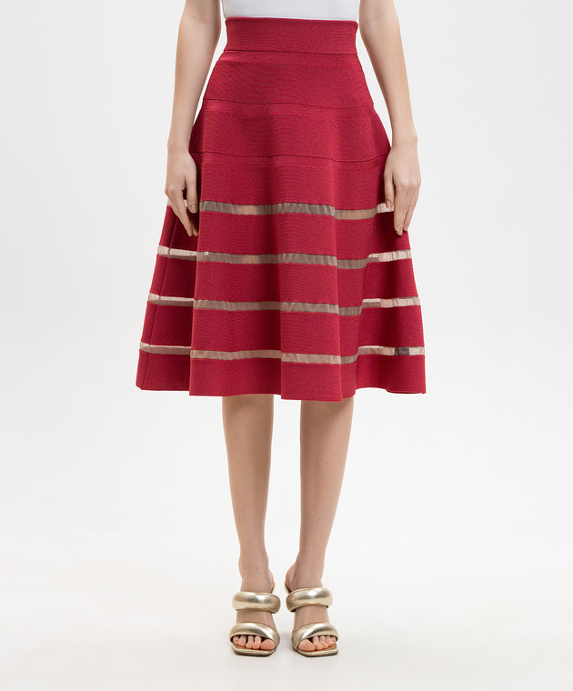 Balmain Рожева спідниця GF0LD545KJ75 зображення 2