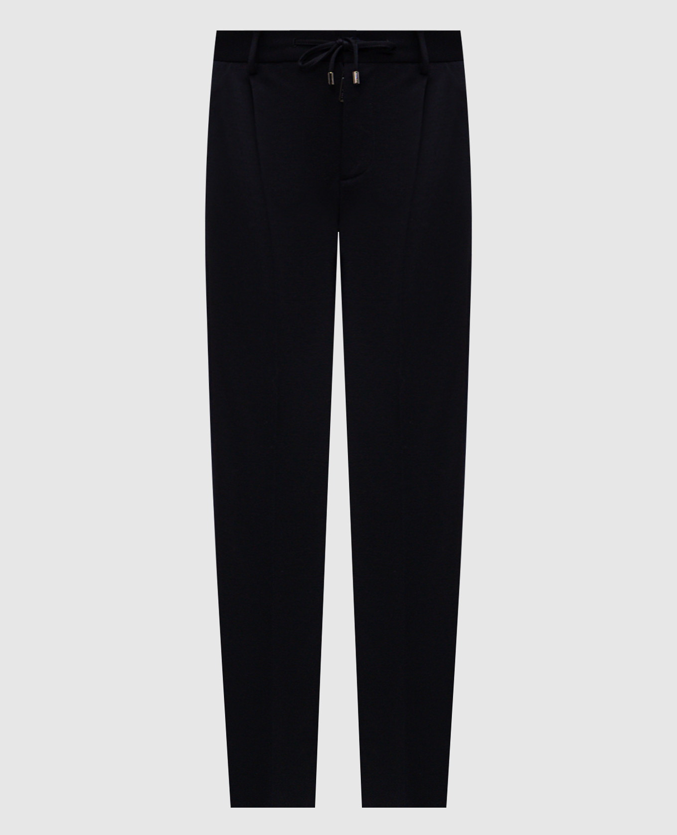 

Синие брюки из шерсти, Синий, Зауженные брюки