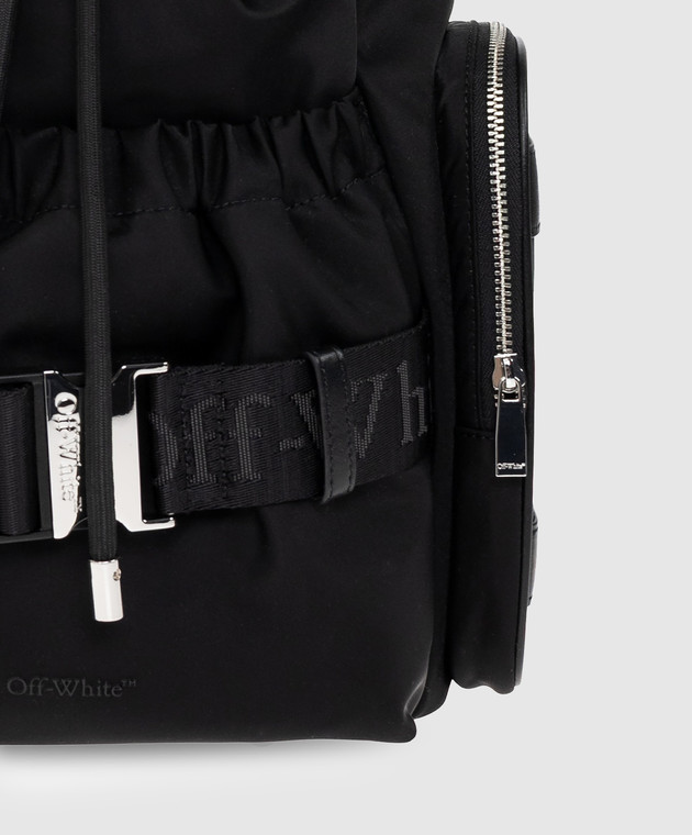 Off-White Черный рюкзак OWWNB04F26FB01 изображение 4