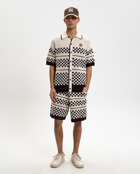 AMIRI Белый кардиган с шерстью AMTOKN1083