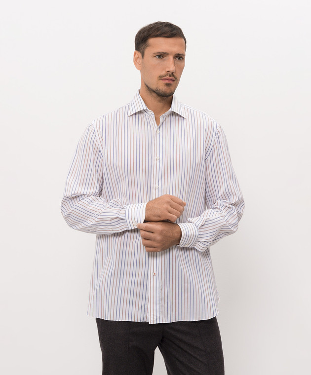 ISAIA Сорочка в смужку IM10TCC1159 зображення 3