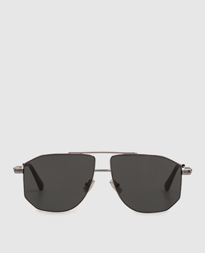 Bottega Veneta Сірі сонцезахисні окуляри A009BTV4450