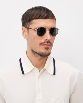 Saint Laurent Сріблясті сонцезахисні окуляри 862857Y9973