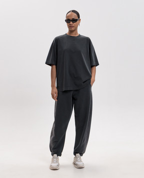 Off-White Сіра футболка 2FA00442T