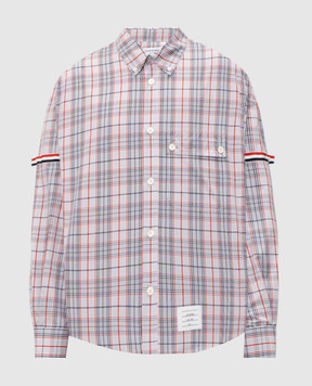 Thom Browne Сорочка в клітинку MWL430OF1098