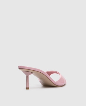 Le Silla Рожеві лаковані мюлі BELLA 6625E060BXPPGSL
