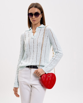 Twinset Красная сумка в форме сердца 261TH7034