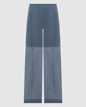 Brunello Cucinelli Голубые штаны M0F91P9174