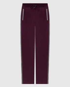 Stefano Ricci Фиолетовые спортивные штаны K101046P3DT25350