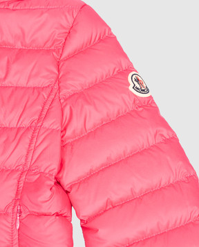 Moncler ENFANT Детская розовая пуховая куртка Kaia L29541A00004596ZR