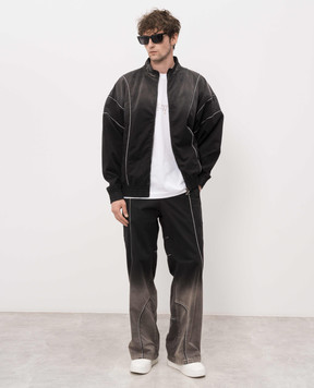 Off-White Чорні штани Offline Slouchy 44MCJ03LS26F001