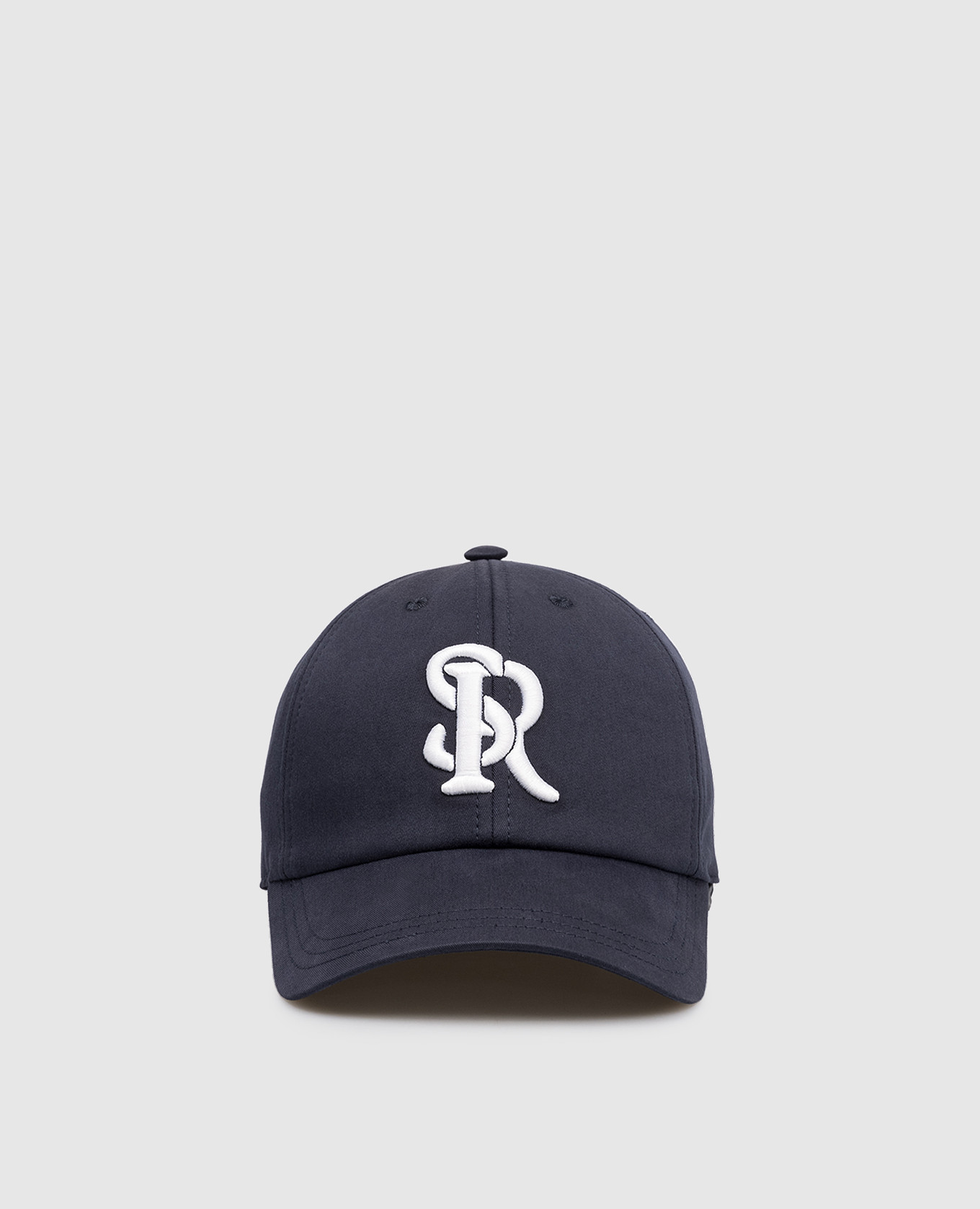 

Детская синяя кепка с вышивкой логотипа монограммы, Синий, Кепки