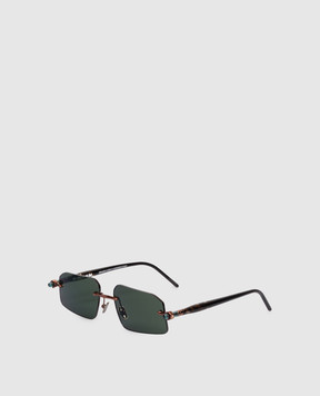 Kuboraum Коричневі сонцезахисні окуляри P64 KRSP64BZHB000040