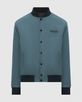 Balmain Двосторонні бомбер з вишивкою логотипа HH1TFA27XM25
