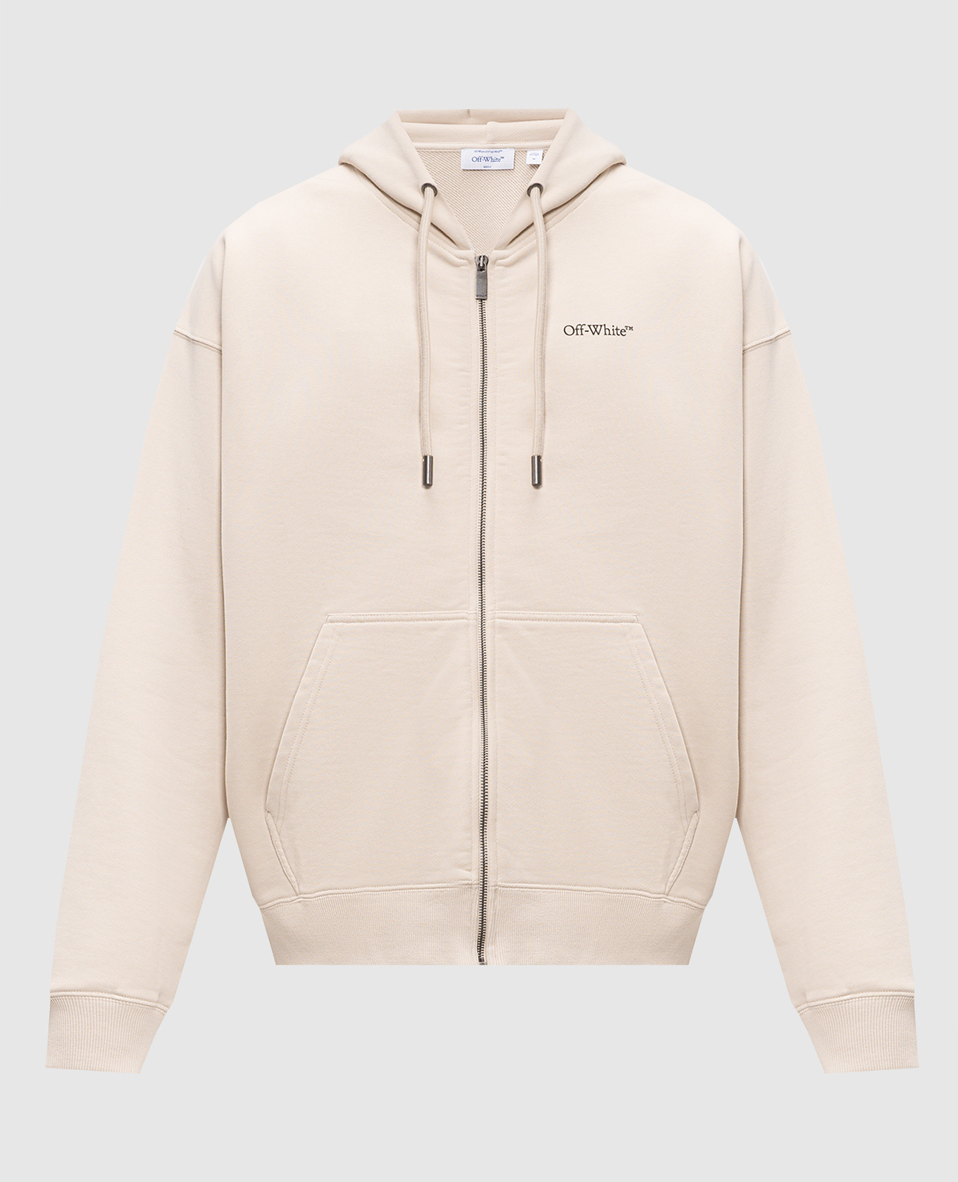 Бежевая спортивная куртка с эмблемой Half Arrow