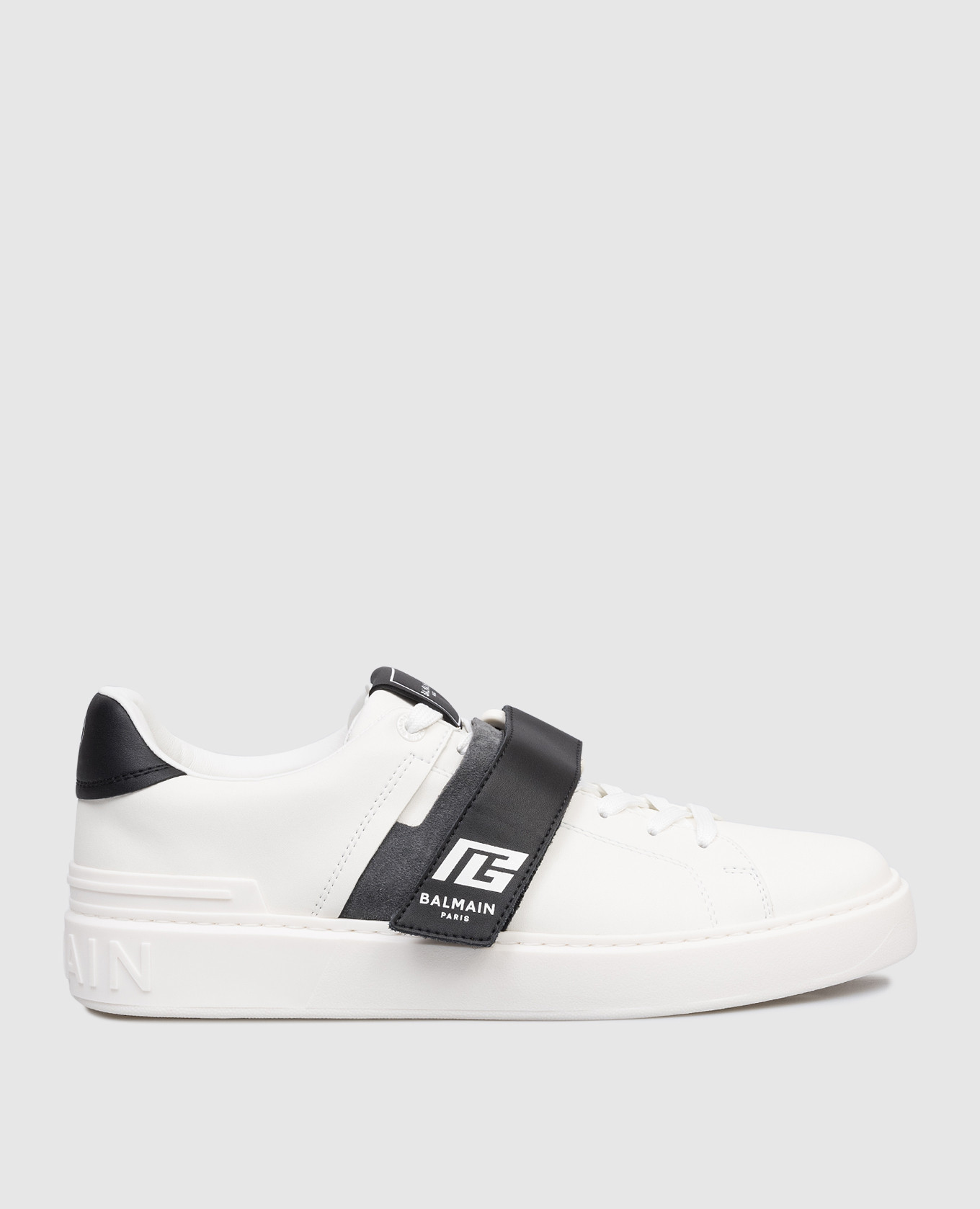 

Белые кожаные кроссовки B-Court, Белый, Кроссовки