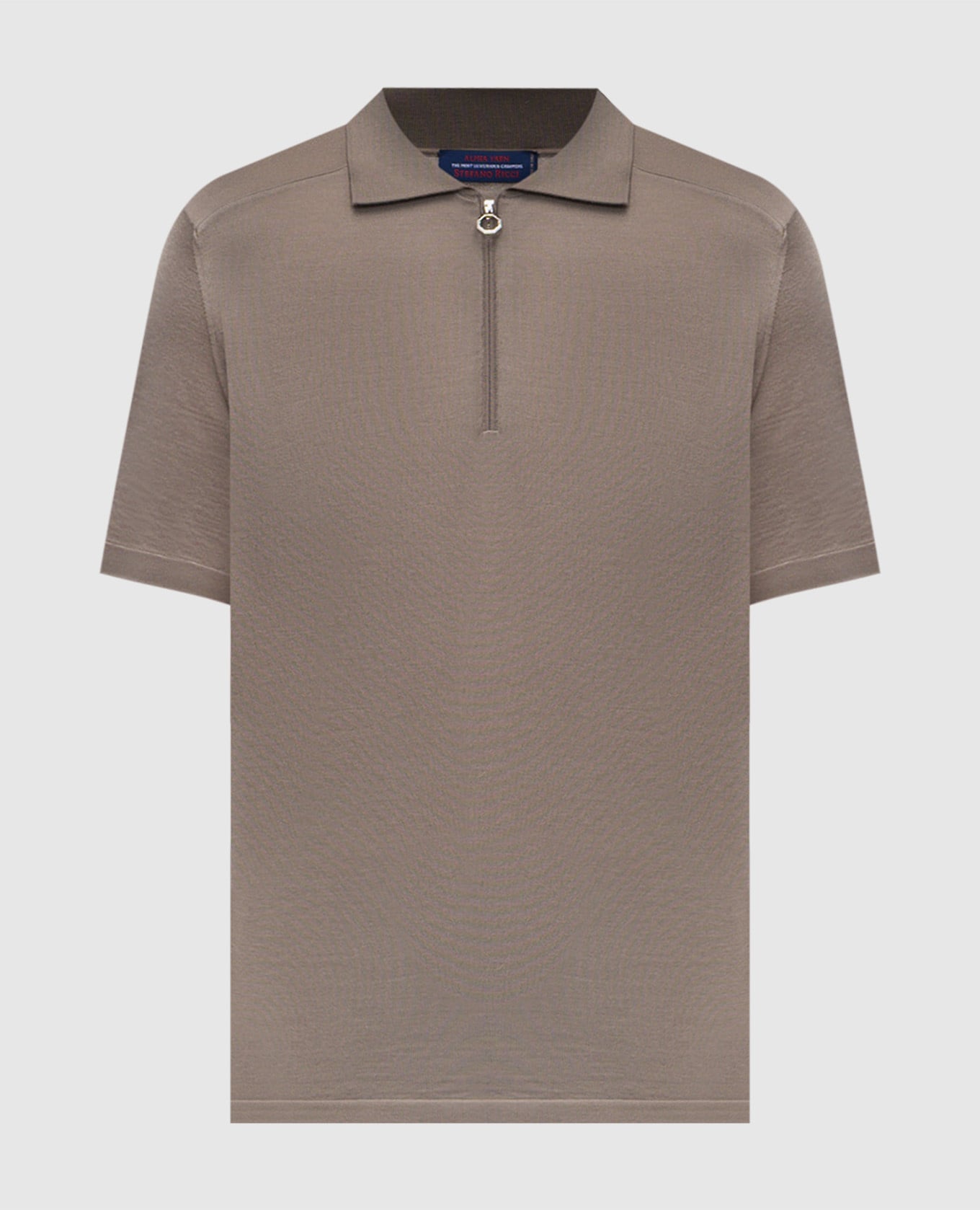 Коричневое поло из кашемира