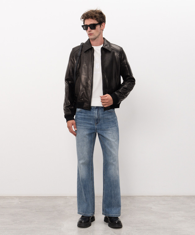 Maison Margiela MM6 Белая футболка с принтом логотипа SH2GC0048M20048 изображение 2