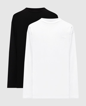 Juun.j Набір лонгслівів з вишивкою логотипа JC6141PSE5