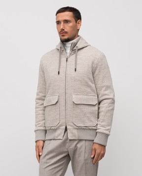 CAPOBIANCO Бежева куртка з вовною 19M182JL01