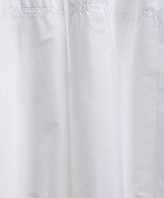 Max Mara Белая юбка TOPERA MSTOPERA изображение 5