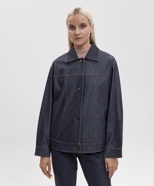 Max Mara Синя куртка FANTE MMLFANTE зображення 3