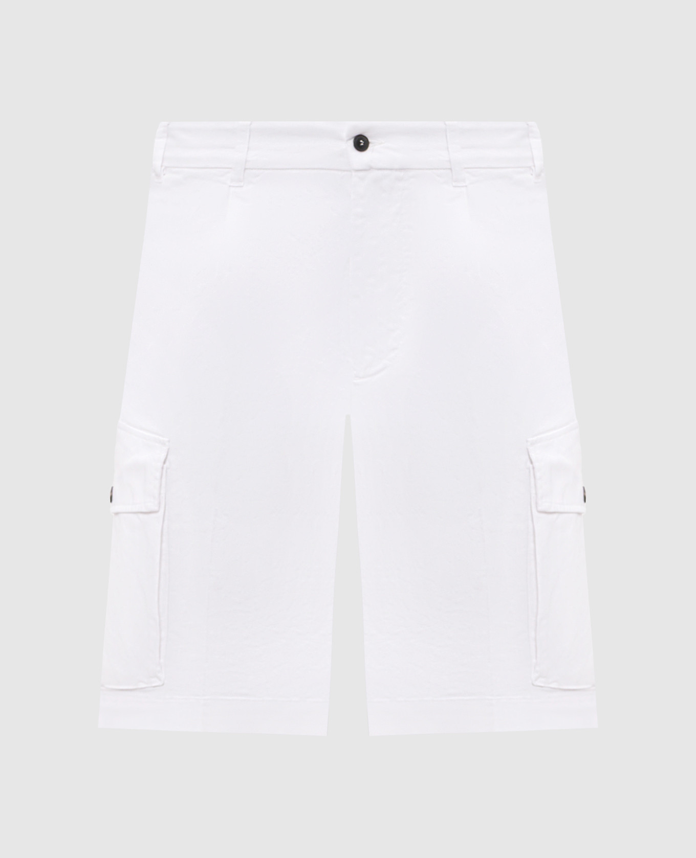 Белые шорты-карго