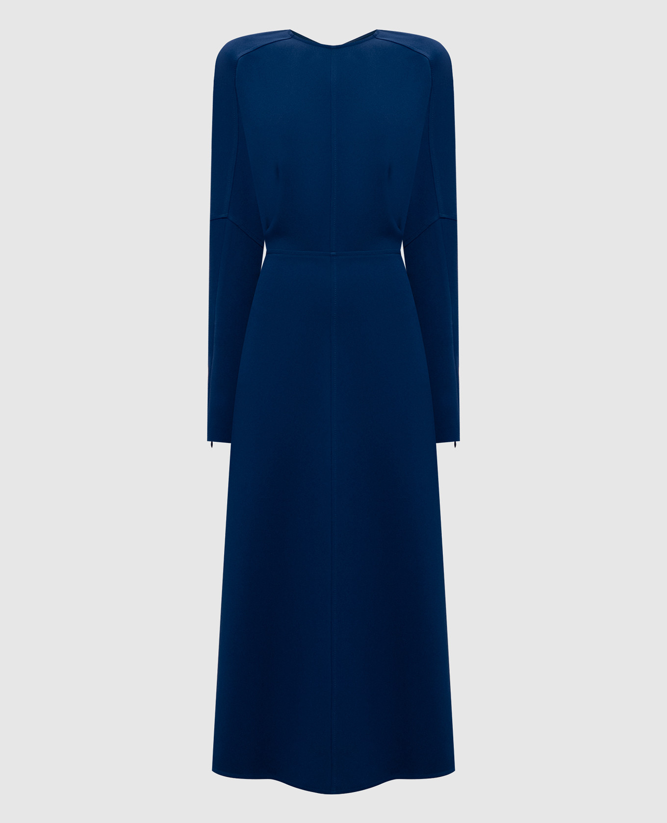 Синее платье миди Dolman