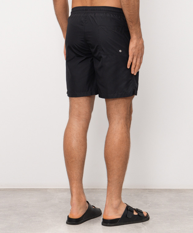 Stefano Ricci Черный шорты для плавания M6B6200040DFC001 изображение 3