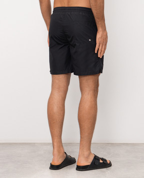 Stefano Ricci Чорний шорти для плавання M6B6200040DFC001