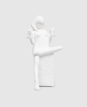 Palais Royal Декоративная белая фарфоровая статуэтка Zodiac Libra woman 4510