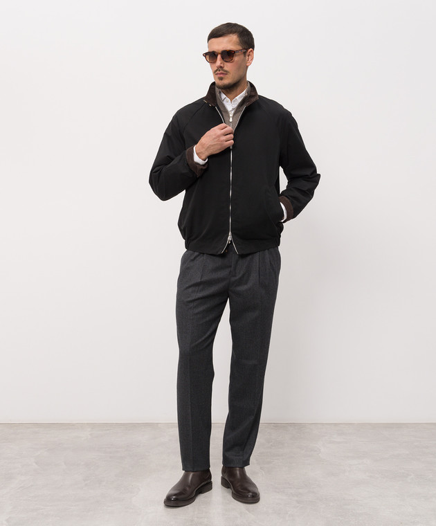 Brunello Cucinelli Кардиган коричневий з кашеміру M2200106 зображення 2