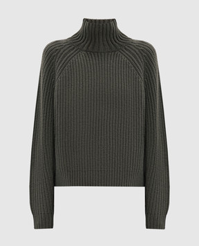 Allude Зеленый свитер из шерсти и кашемира 26517031