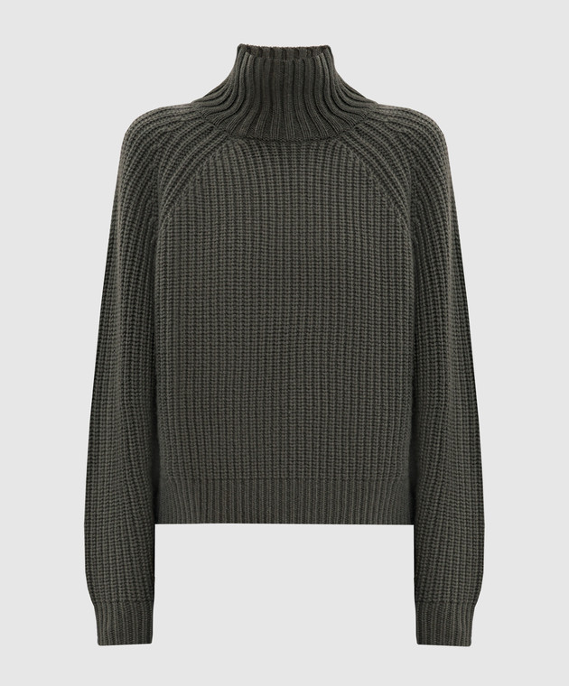 Allude Зелений светр з вовни та кашеміру 26517031