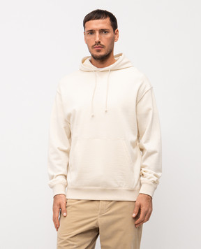 Loro Piana Бежево худи из кашемира FAO5128