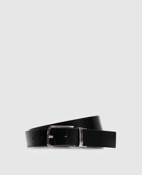 Trussardi Двухсторонний кожаный ремень с логотипом B353B000046NMER01L60