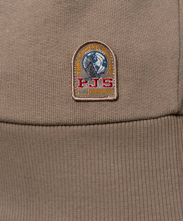 Parajumpers Коричневий світшот Matetsi 26WPWFLFJ31 зображення 5