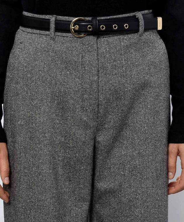 Max Mara Сірі штани GIOIA з вовною MSTGIOIA зображення 5
