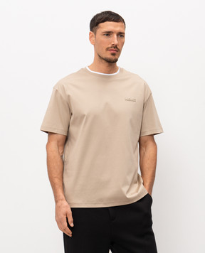 Mackage Бежевая футболка TEE-MNV TEEMNV