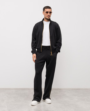 Balmain Біла футболка з логотипом GH1EG000BD40