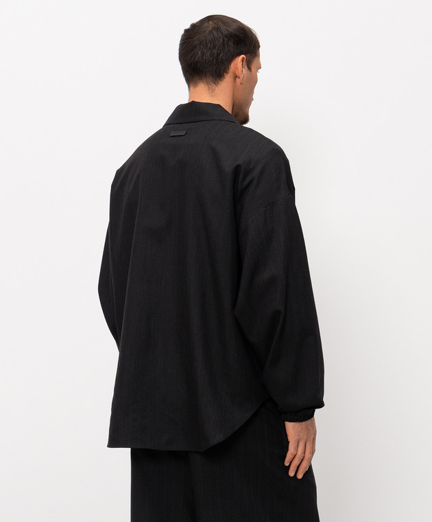 Fear of God Чорна сорочка з вовни FG9M60605RVWS зображення 4