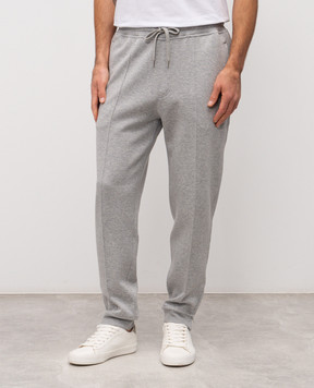 Brunello Cucinelli Сірі джогери MM8313263G