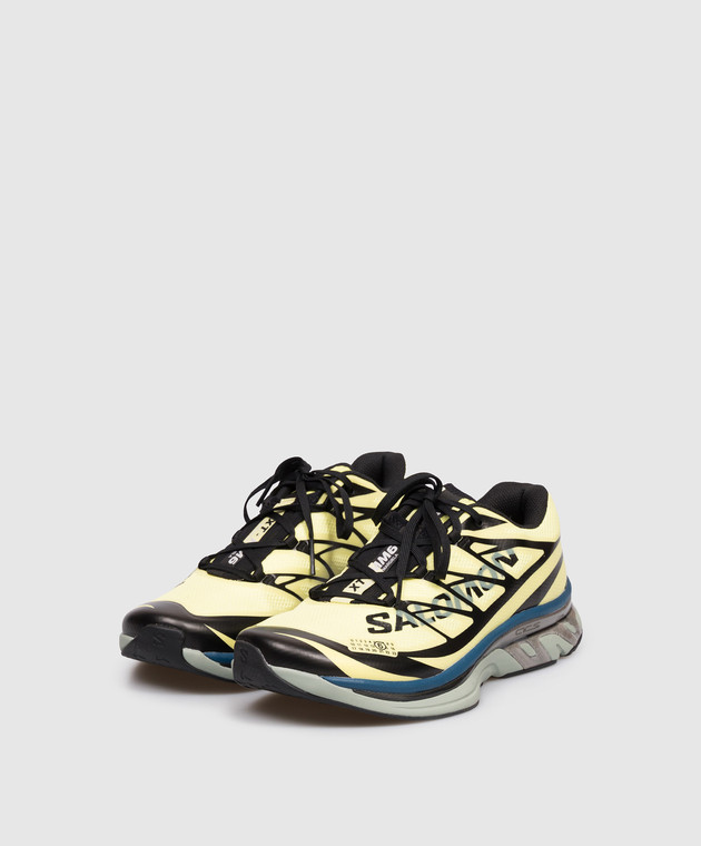 Maison Margiela MM6 Жовті кросівки з принтом логотипа SH1WS0020P6303 зображення 2