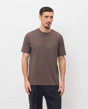 Herno Коричнева футболка JG000166U52005