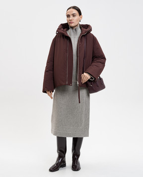 Jil Sander Сірий кардиган з вовною J02HP0035J14804