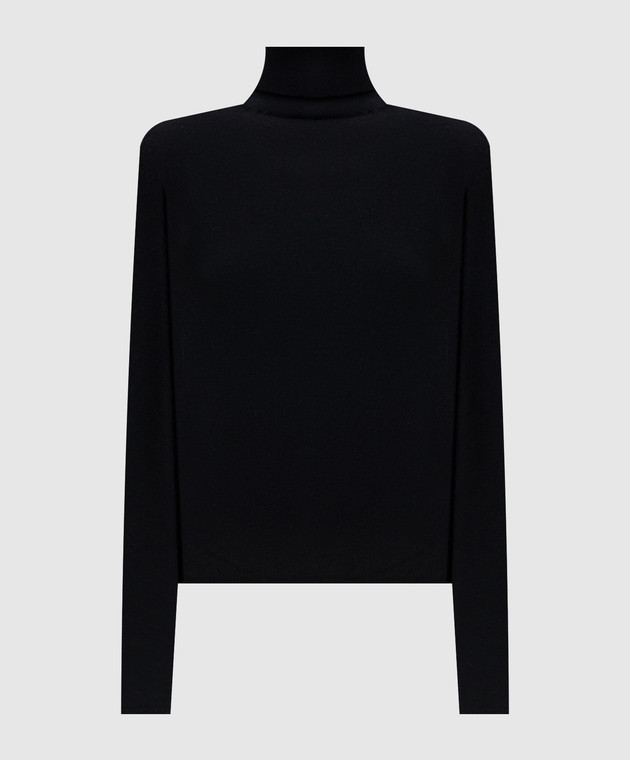 Allude Черный гольф из кашемира 26511195