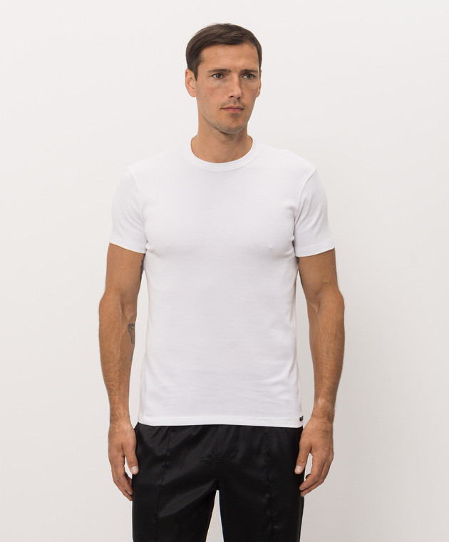 Tom Ford Белая футболка T4M081040 изображение 2
